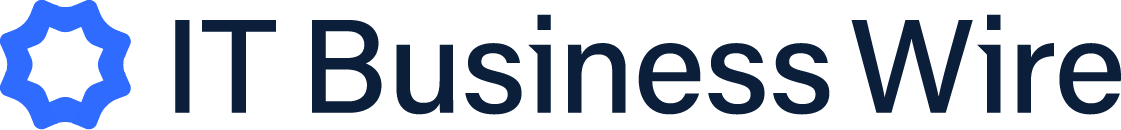Logo and text for IT Business Wire, featuring a blue abstract star design and the company name.
