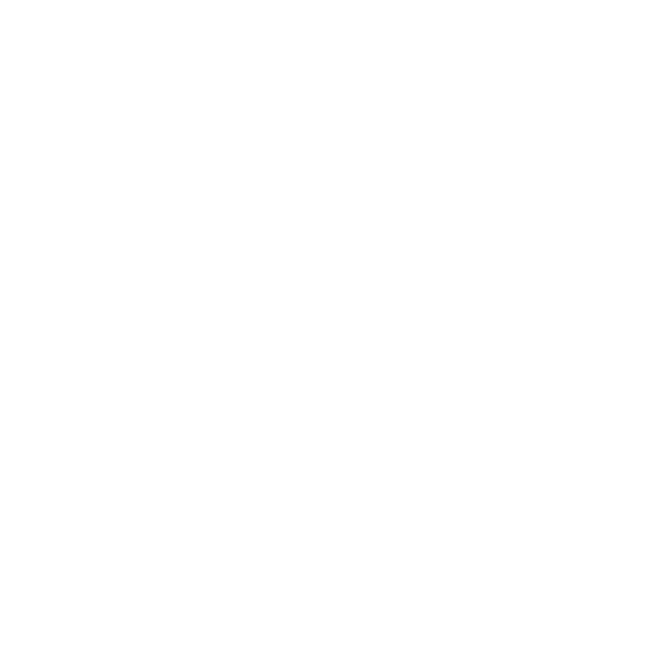 White dashed circle on green background.